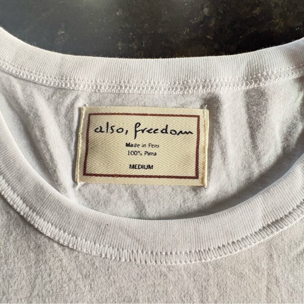 Also Freedom white tee shirt 
Never worn - Picture 4 of 5